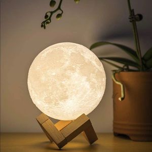 3D Multicolor Moon Lamp